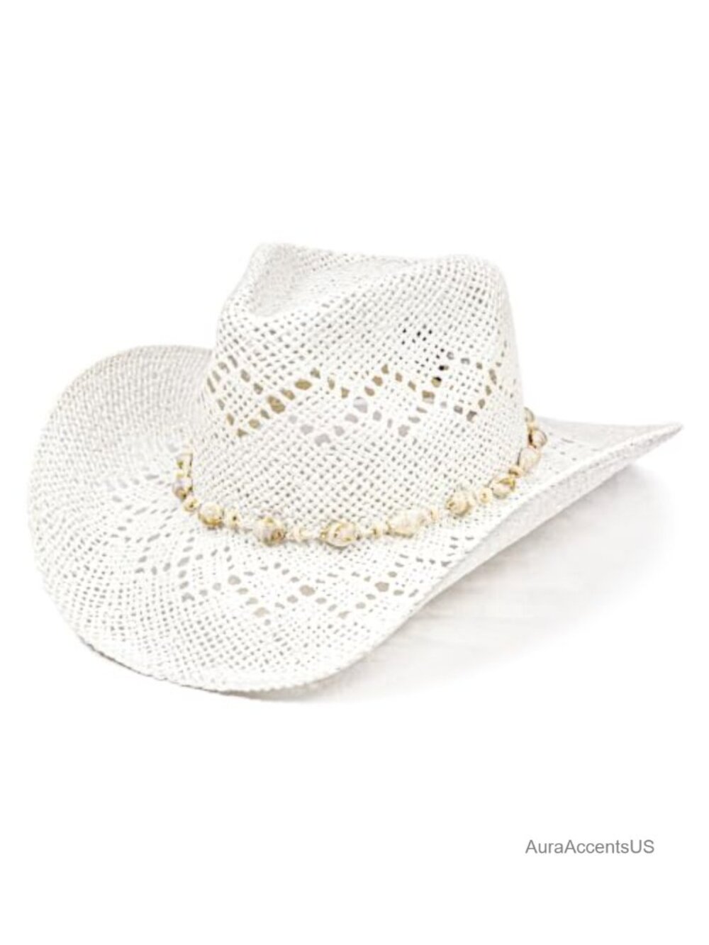 Unisex Straw Cowboy Hat Shapeable Wide Brim Western Sun Hat